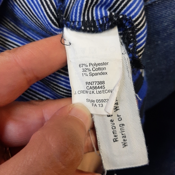 Madewell career style striped top - Picture 8 of 8